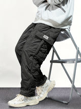 Men's Heavy-Duty Winter Cargo Pants - Thermal Insulated Work Trousers