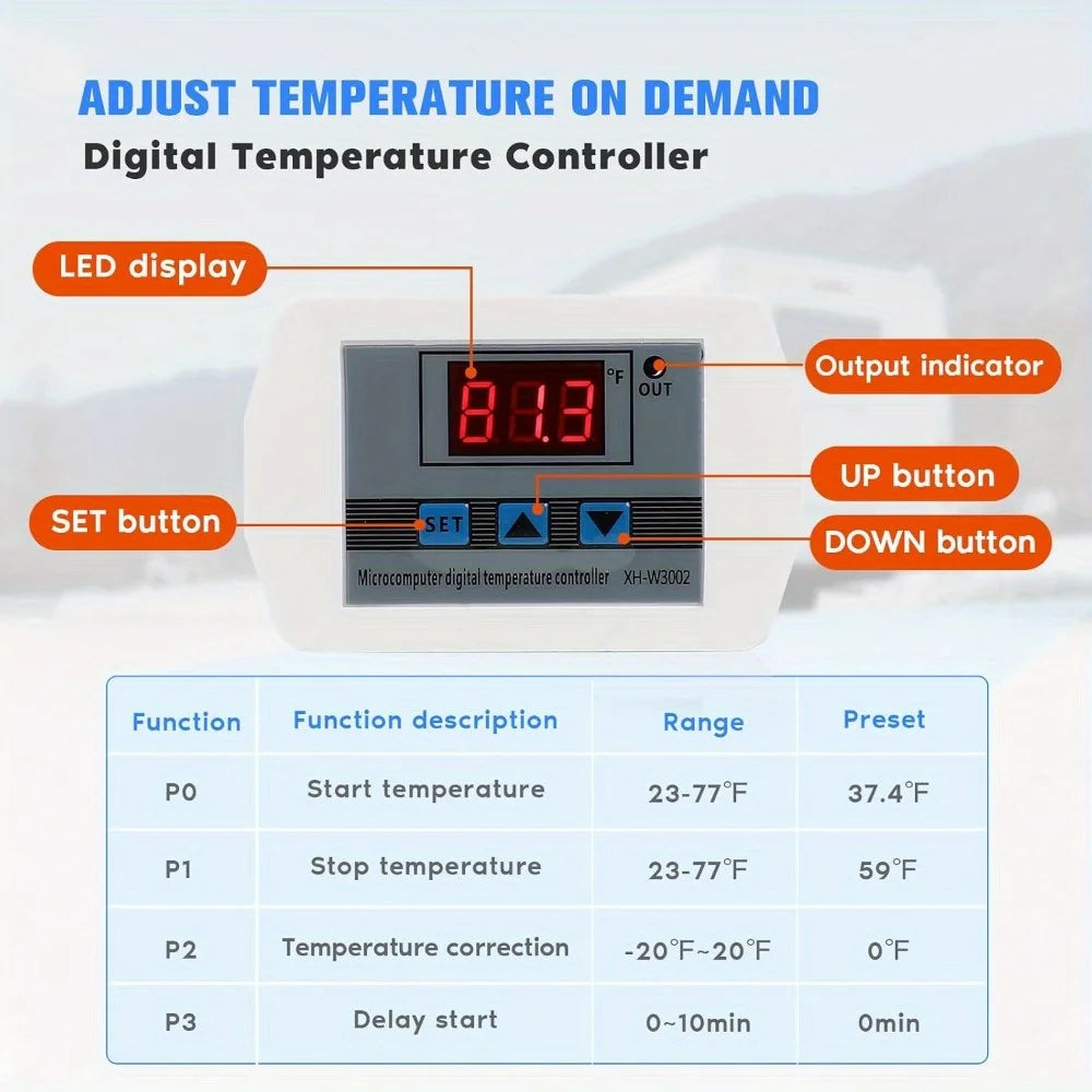 Heated Water Hose for RV