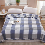 Skin-friendly Blue Thin Quilt (59.06" W x 78.74" L)