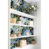 Vintage Flower Peel and Stick Wallpaper