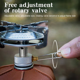 Outdoor Camping Gas Stove with Storage Bag