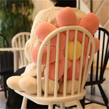 Flower Shaped Plush Pillow