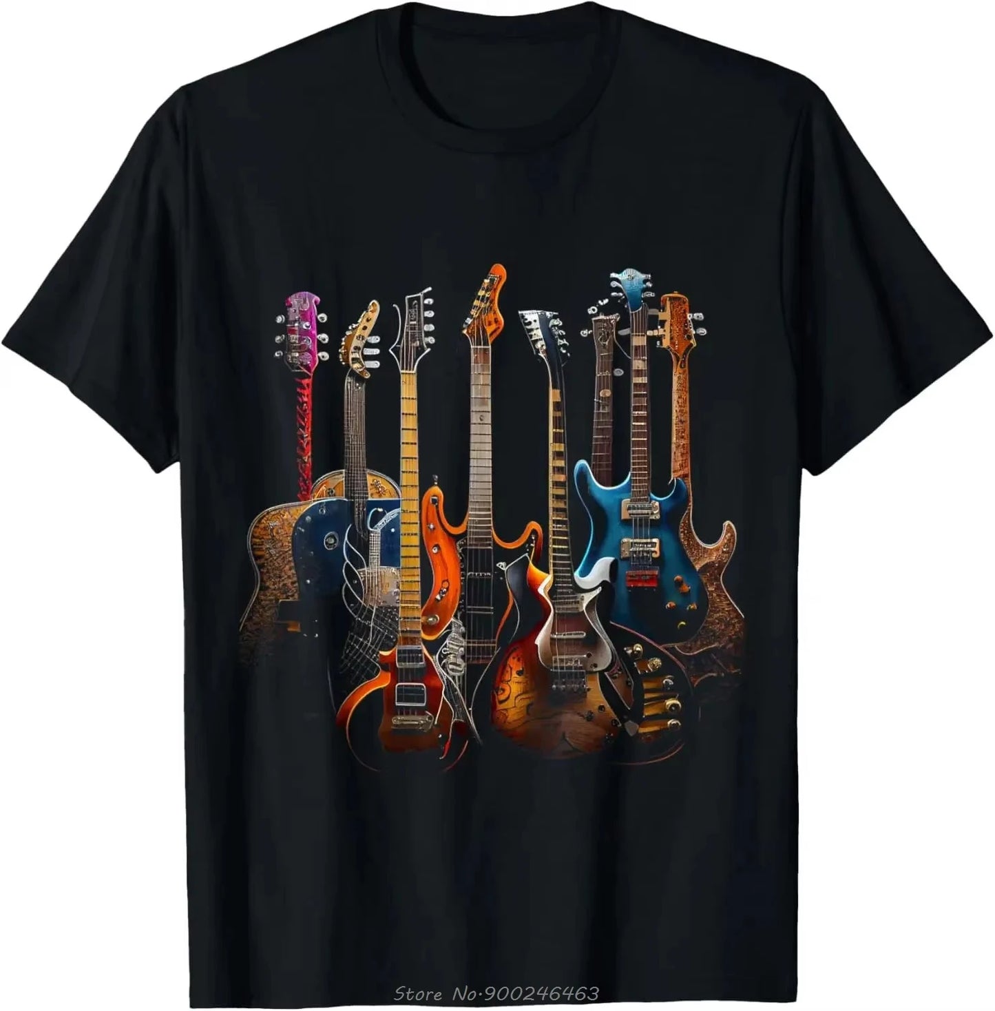 Guitars T-shirt Rock Music Lovers