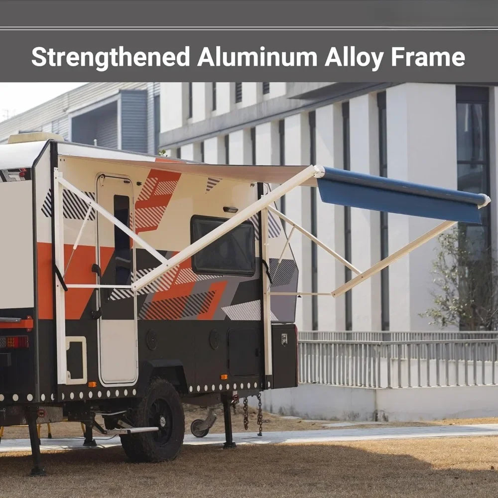 12' (11.2 fabric) RV Electric Awning Complete Kit