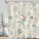 Nautical Shower Curtains, Waterproof