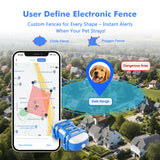 GPS Waterproof Tracker for Pets - Smart Locator with App