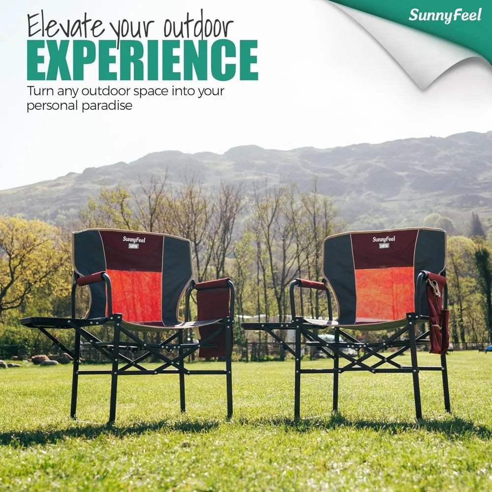 Heavy Duty Camping Directors Chair