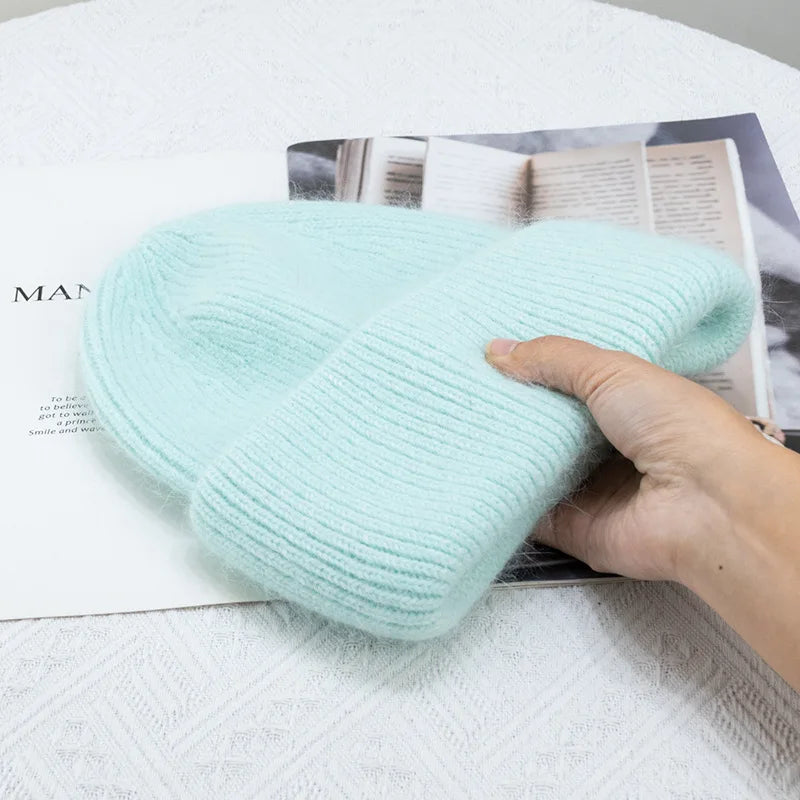 Fashion Warm Cashmere Wool Skullies