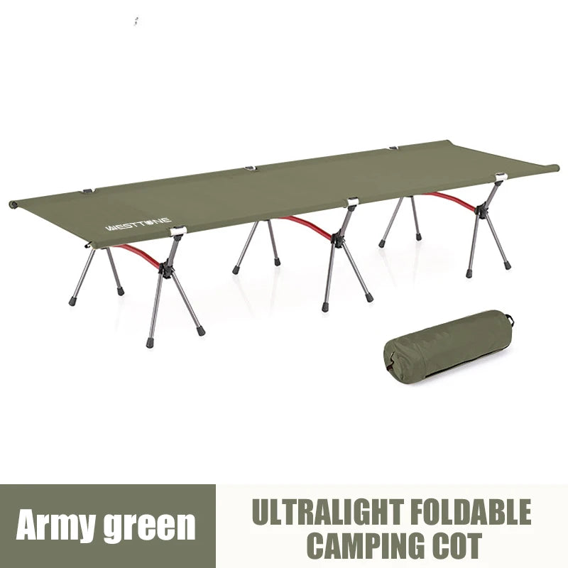 Ultralight Camping Cot with Leg Extenders