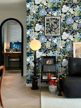 Vintage Flower Peel and Stick Wallpaper