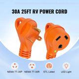 15/25/50 ft RV Extension Cord 30/50 Amp