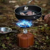 Outdoor Camping Gas Stove with Storage Bag