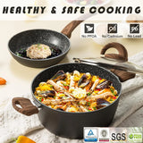 Non-Stick, Ceramic Cookware Set