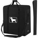 Dog Playpen Storage Bag, 25.2 ‘L x 7.9 “W x 25.2”H 8 Panels and 9 Stakes