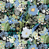 Vintage Flower Peel and Stick Wallpaper