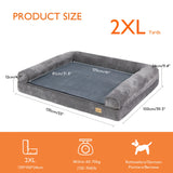 2XL Orthopedic Pet Mattress with Removable Washable Cover