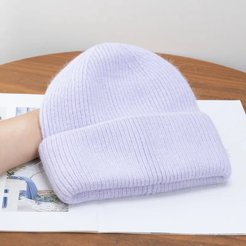Fashion Warm Cashmere Wool Skullies
