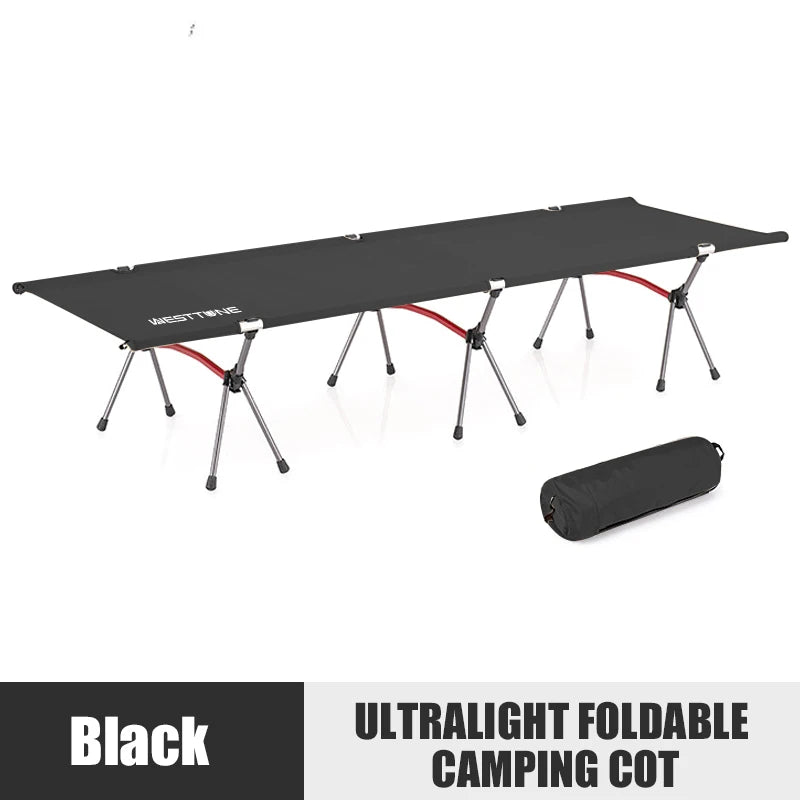 Ultralight Camping Cot with Leg Extenders