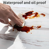 Adhesive Wallpaper Marble Decor 31.5 in. Width