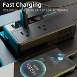 200W Car Inverter DC 12V To 110V AC