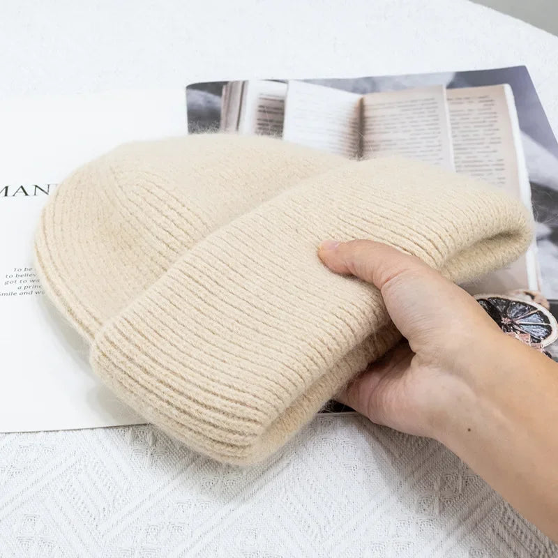 Fashion Warm Cashmere Wool Skullies