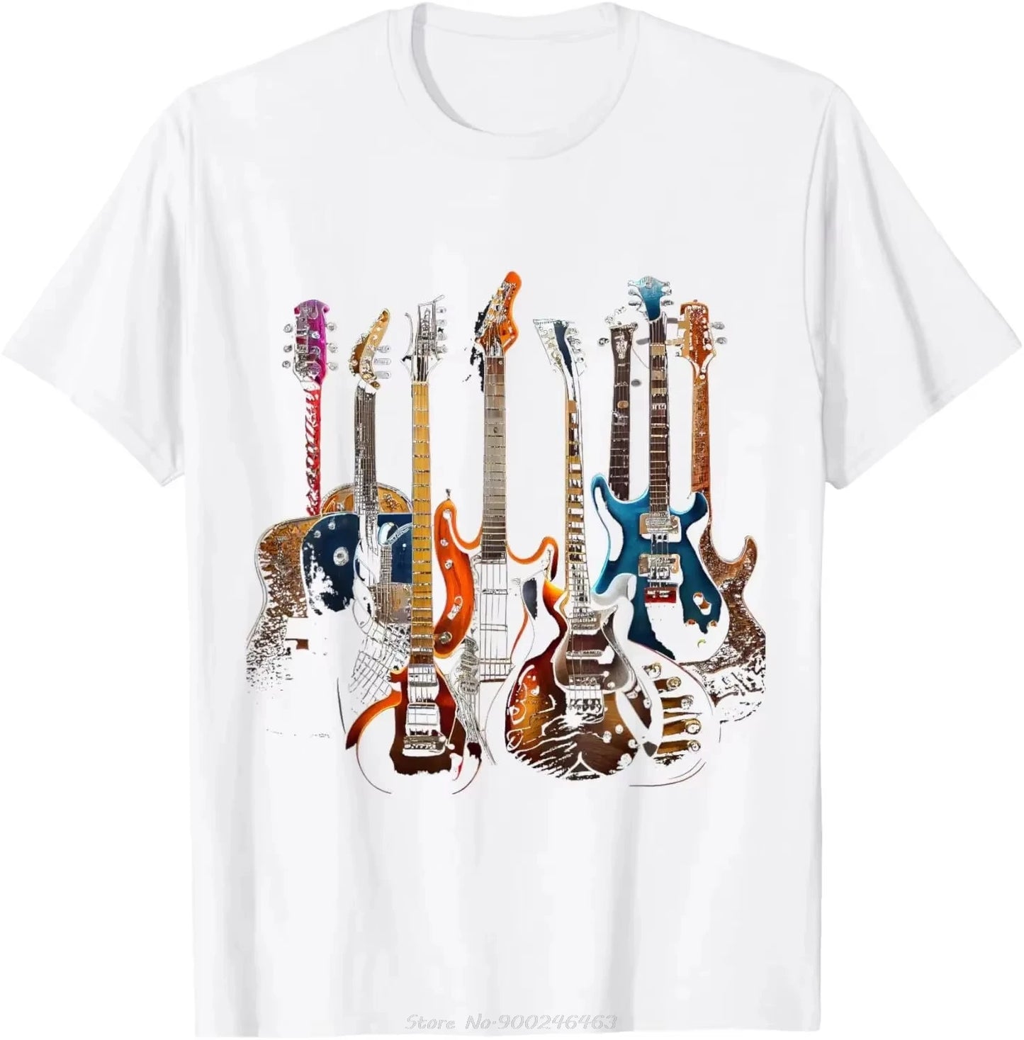 Guitars T-shirt Rock Music Lovers