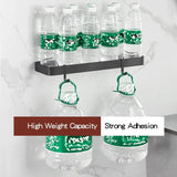 Bathroom Shelves Wall Mounted Tempered Glass