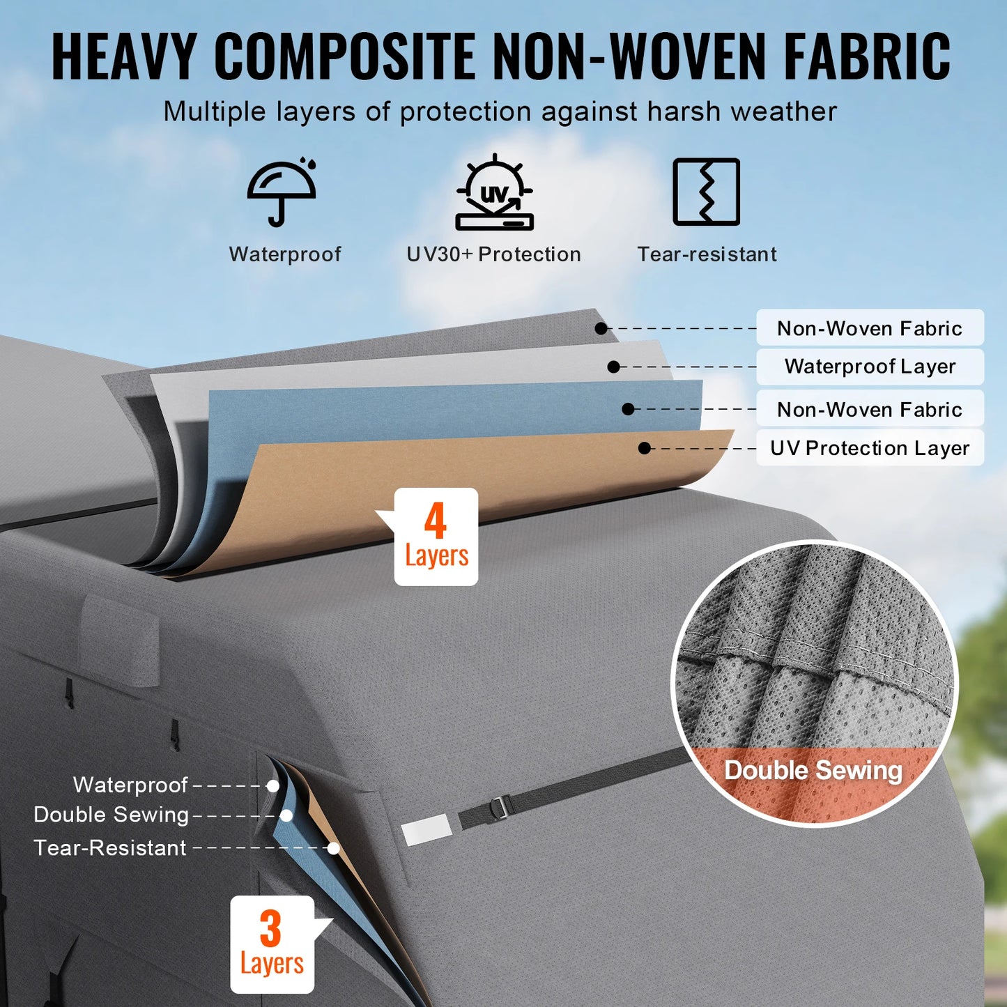 Travel Trailer Cover 18-40FT