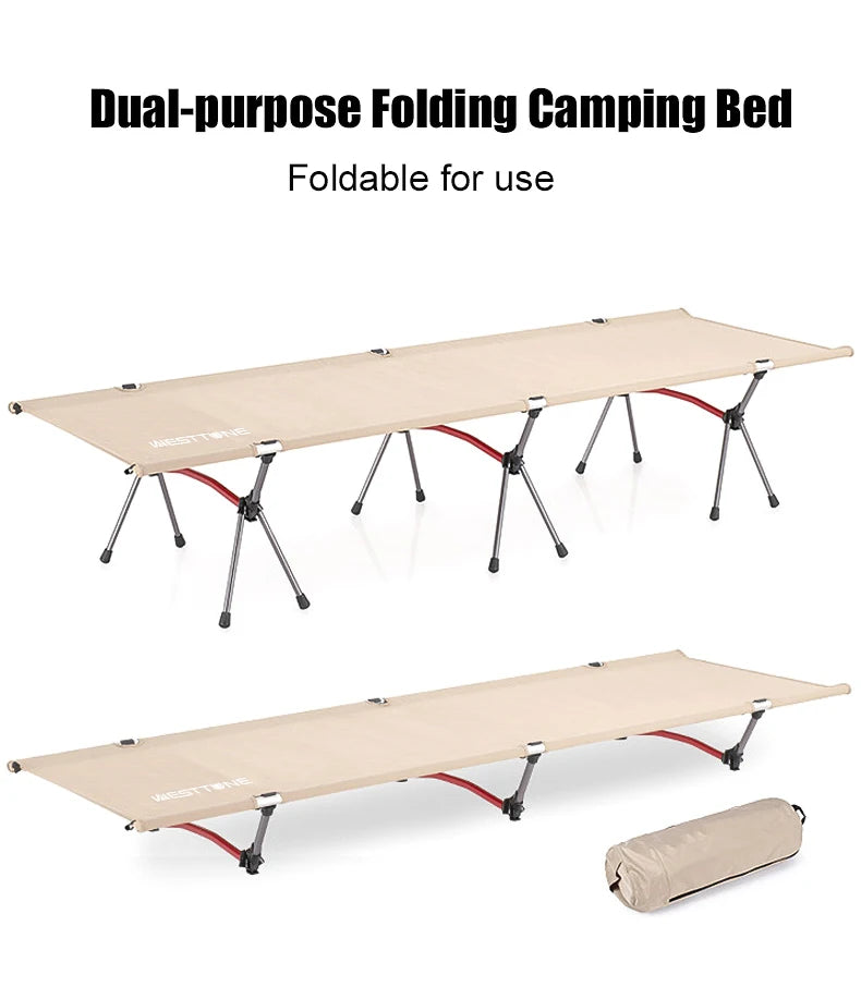 Ultralight Camping Cot with Leg Extenders
