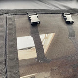 Magnetic Caravan Door Curtain with Zipper