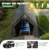 Portable Garage, Heavy Duty RV Carport Canopy