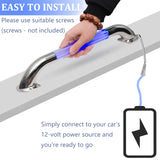 18-inch RV Blue LED Lighted Handrail,12V