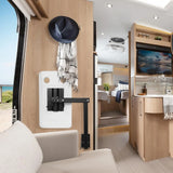 360 degrees Swivel Lagoon Table, with Side Folding Wall Function