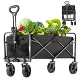 Large Capacity Portable, Foldable Cart on Wheels