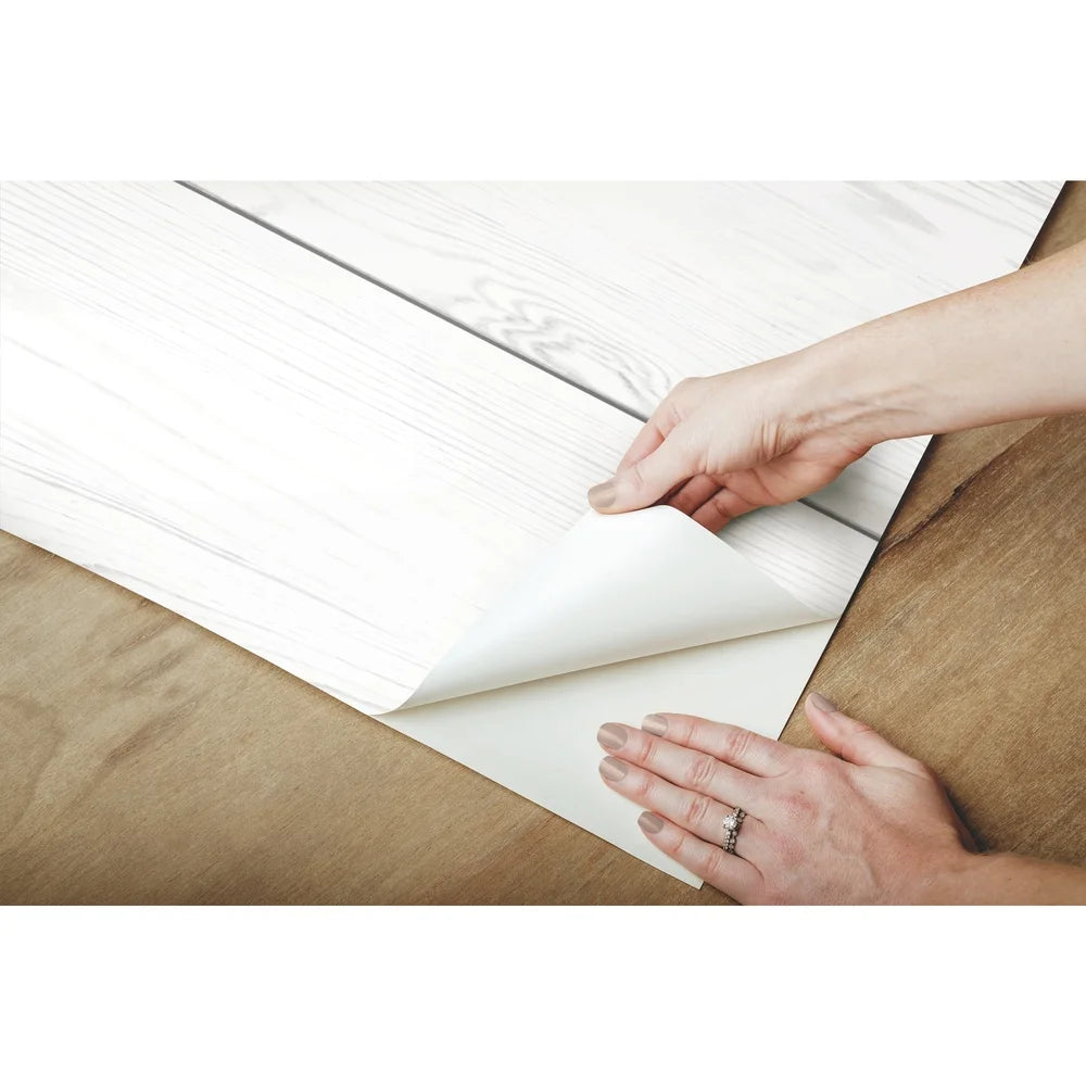 Gray Shiplap Peel and Stick Wallpaper
