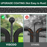 Metal Dog Fence with 2 Gates,16 Panels and 40" High