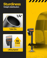 Electric Trailer Jack to 7500LB, Power Tongue Jack