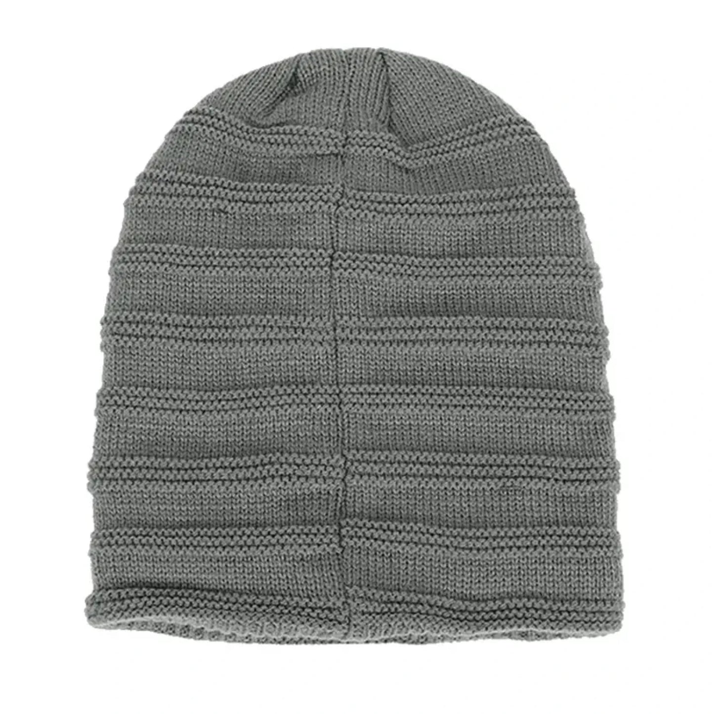 Men's Winter Warm Fleece Knitted Hat