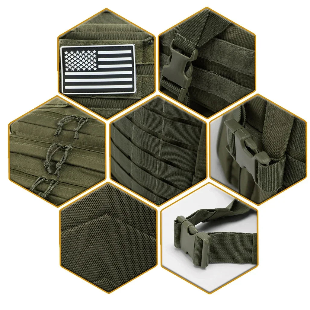 45L Tactical Large Capacity Backpack