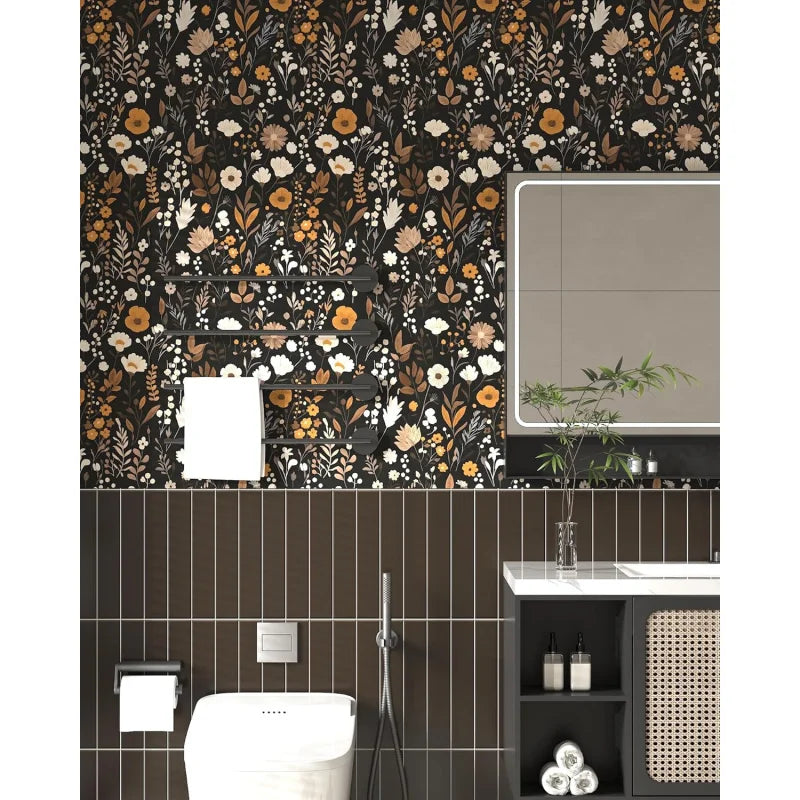 Boho Vintage Self-Adhesive Wallpaper