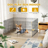 Sturdy Black Octagonal Metal Dog Playpen - 8 Panels ea.
24" x 24" Panels to run along bottom of RV for no escape!