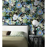 Vintage Flower Peel and Stick Wallpaper