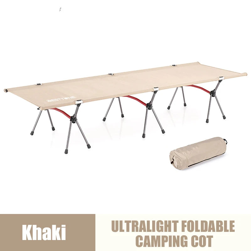 Ultralight Camping Cot with Leg Extenders