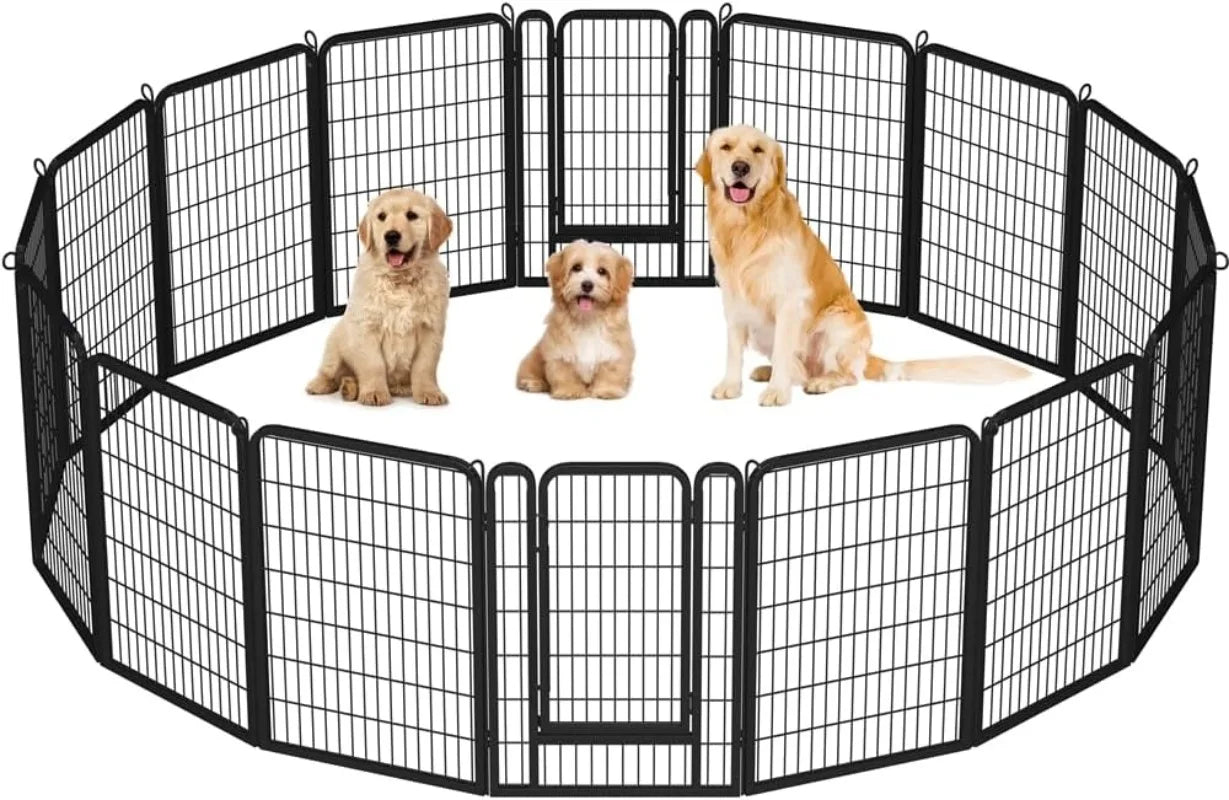 Heavy Duty Dog Playpen, 40 inch 16 Panels