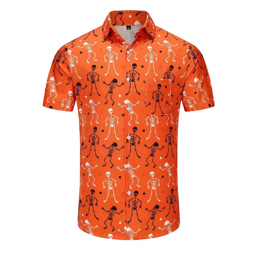 Halloween Hawaiin Shirt for Men