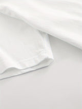 Women's Casual Loose Fit Short Sleeve T-Shirt with Playful Dog