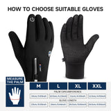 Outdoor Cold, Touch Screen and Windproof Sports Gloves