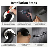 1pc Stainless Steel Anti-Slip Grab Bar