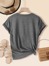 Women's Sunset Hiker Graphic Outdoor T-Shirt