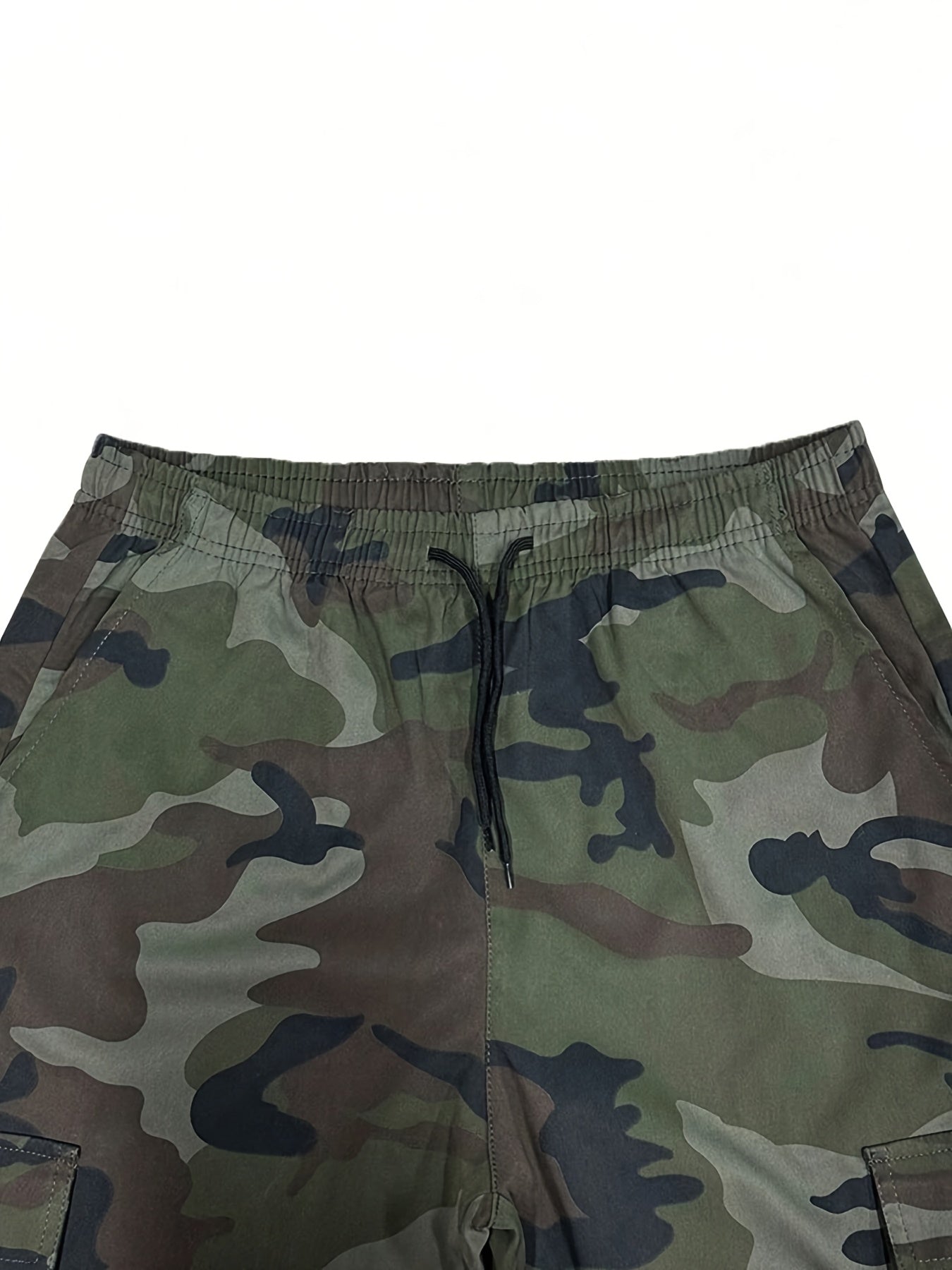 Men's & Women's Lightweight Camouflage Cargo Pants - Casual Joggers
